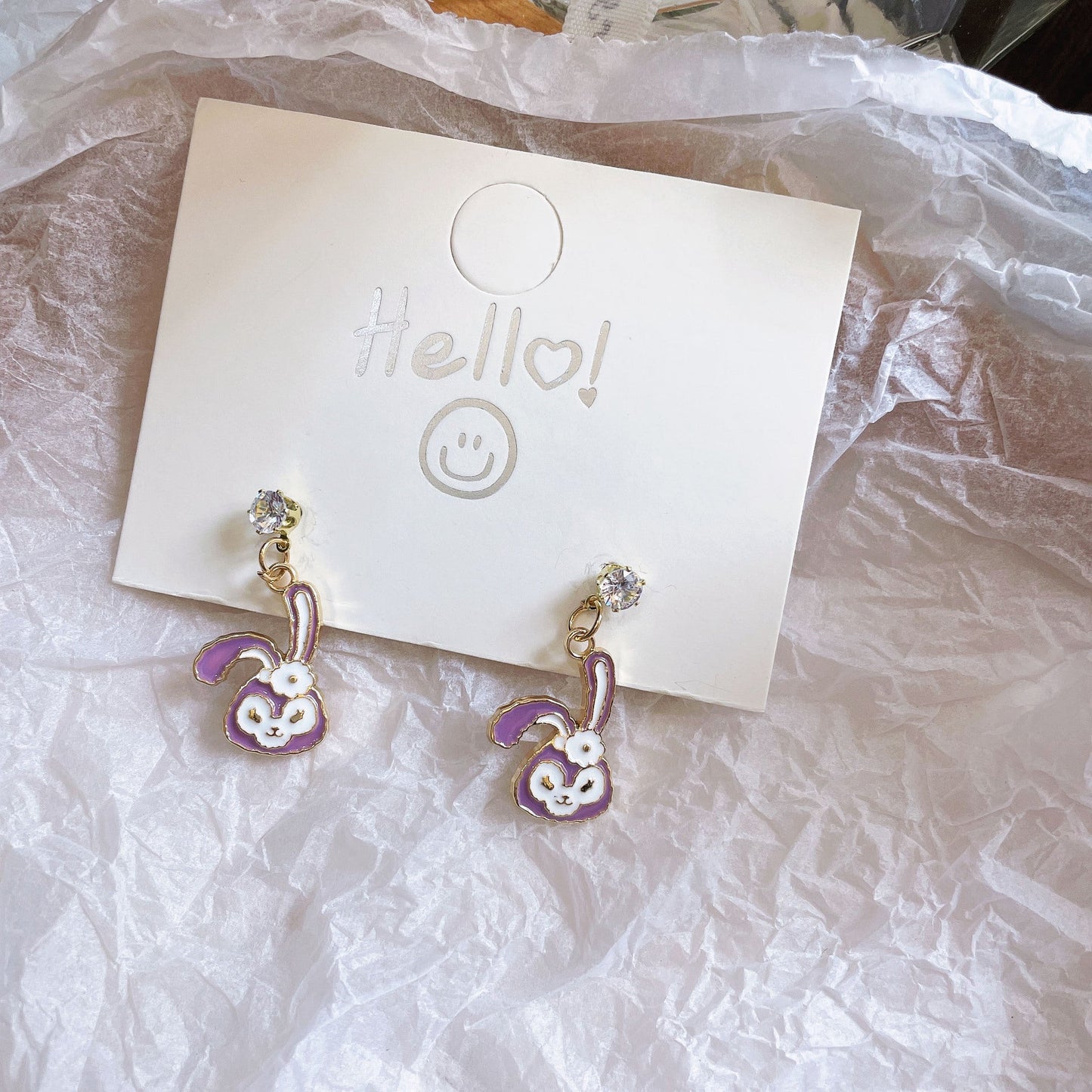 Alloy animation earrings MIC-YiJ013