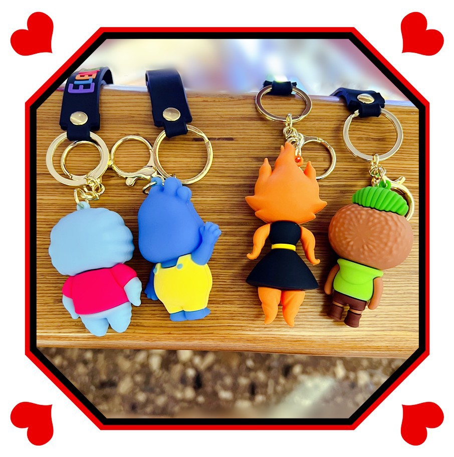 PVC new cartoon keychain MIC-JinB011