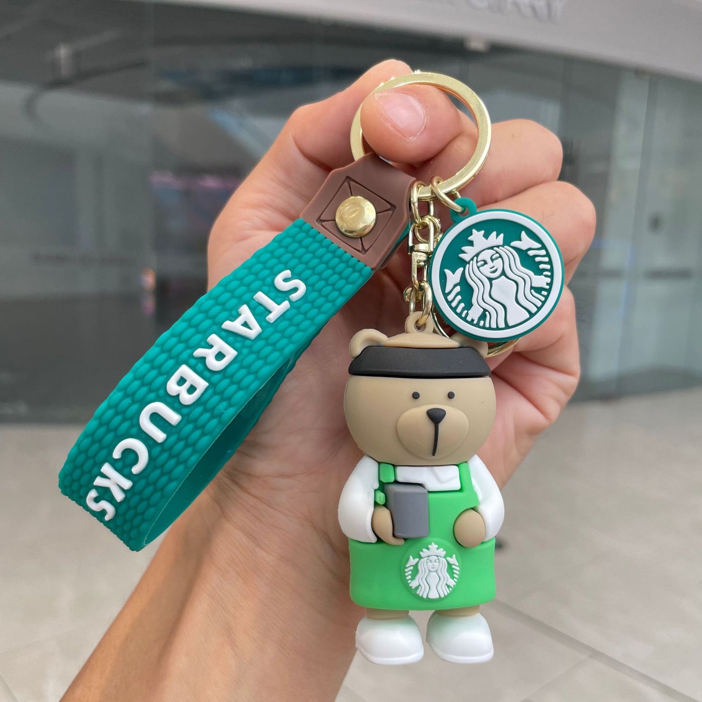 PVC New Starbucks Milk Tea Cup Keychain MIC-YaoP025