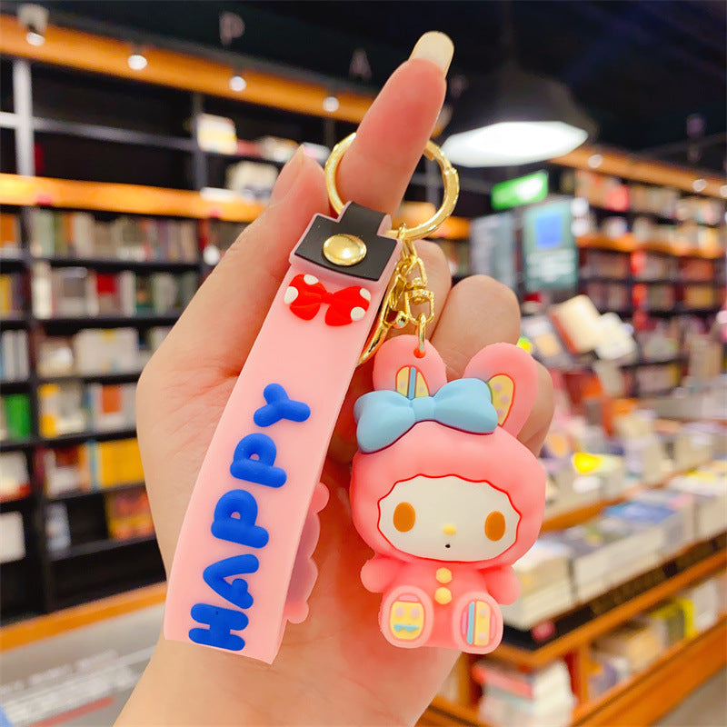 PVC cute cartoon keychain （Minimo de compra 2） MYA-YouM009