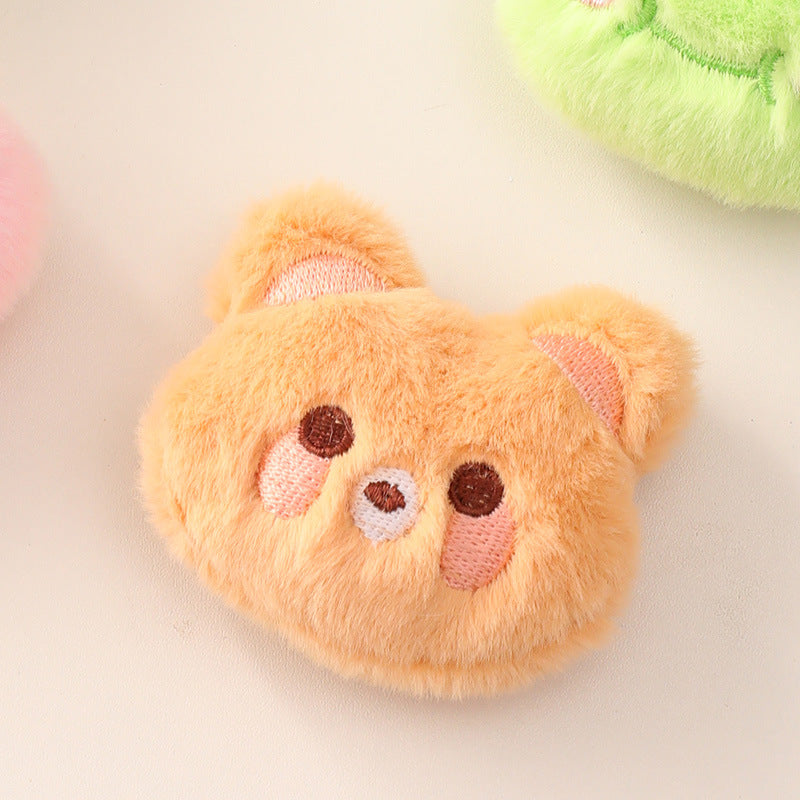 Plush cartoon cute brooch MIC-ZhanY012