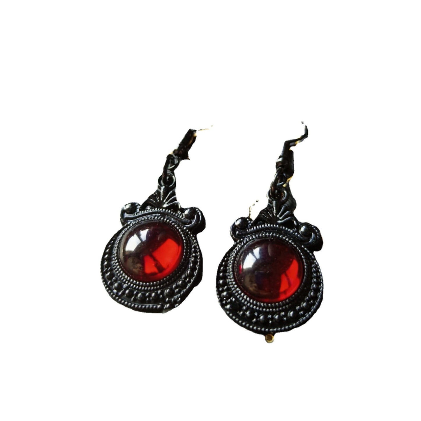 Alloy Witch Mirror Earrings MIC-AnM005