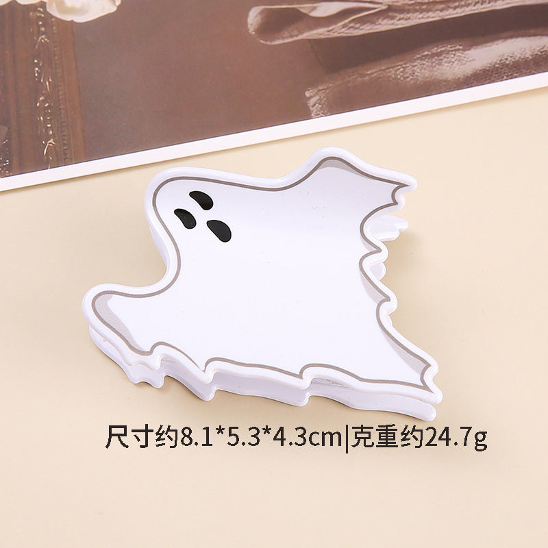 Plastic Halloween Pumpkin Ghost Hair Clip (Minimo de Compra 2) MIC-SanE004