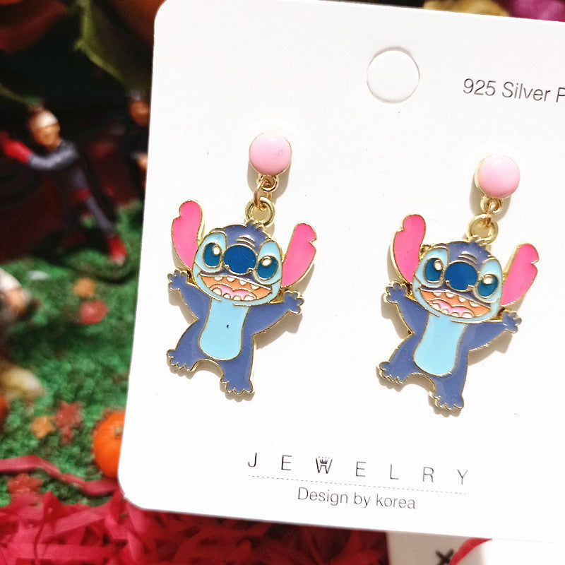 Alloy cartoon cute earrings MIC-XingJ073