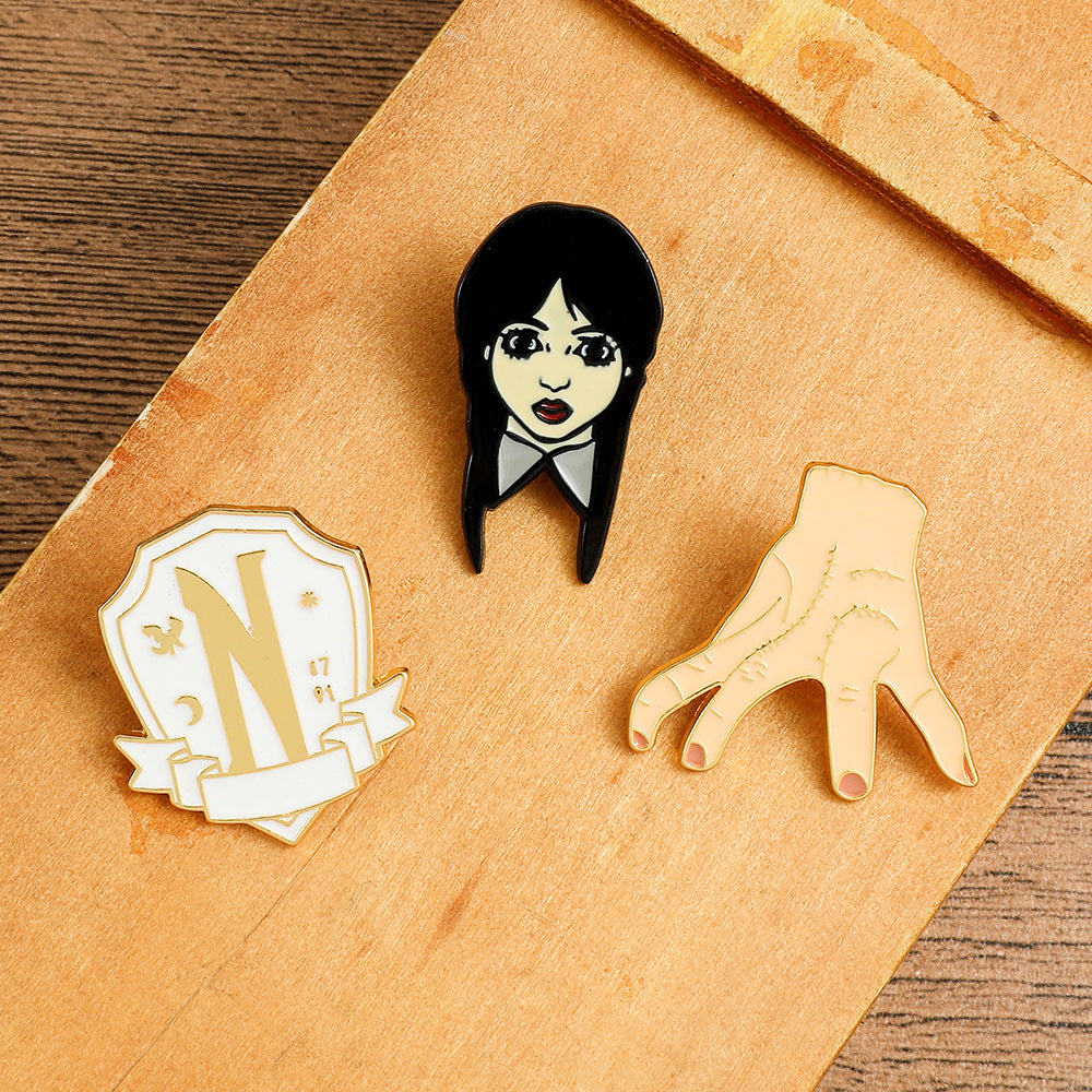 Alloy Adams character brooch (Minimo de compra 2) MIC-ZhuoL016