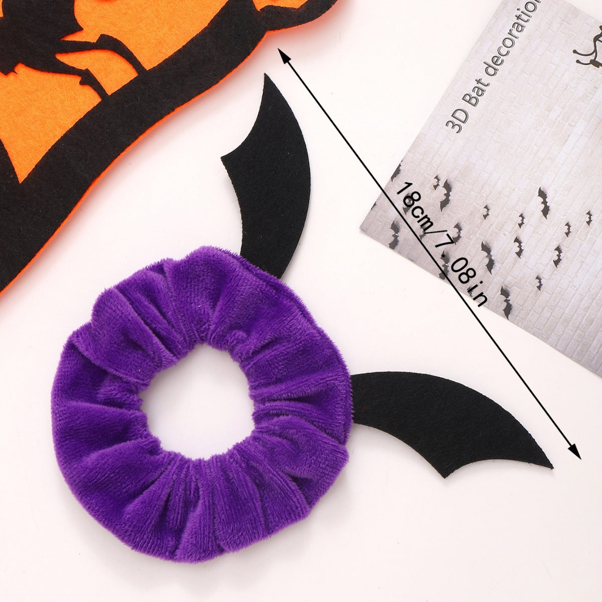 Plastic Halloween funny hair clip MIC-RunT005