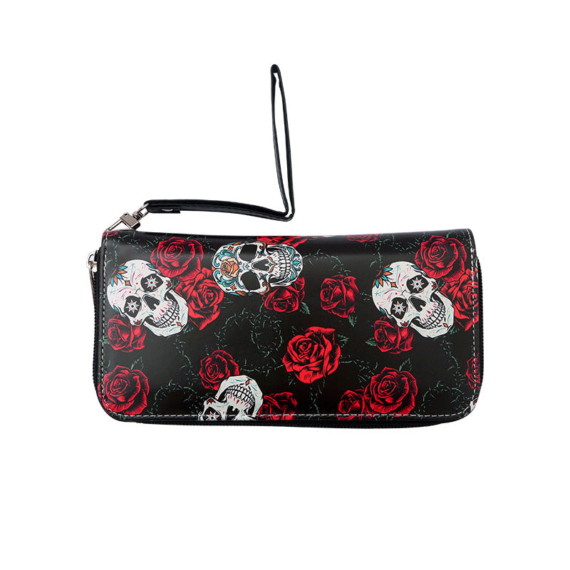 PU Funny Skull Wallet MIC-MaoM008