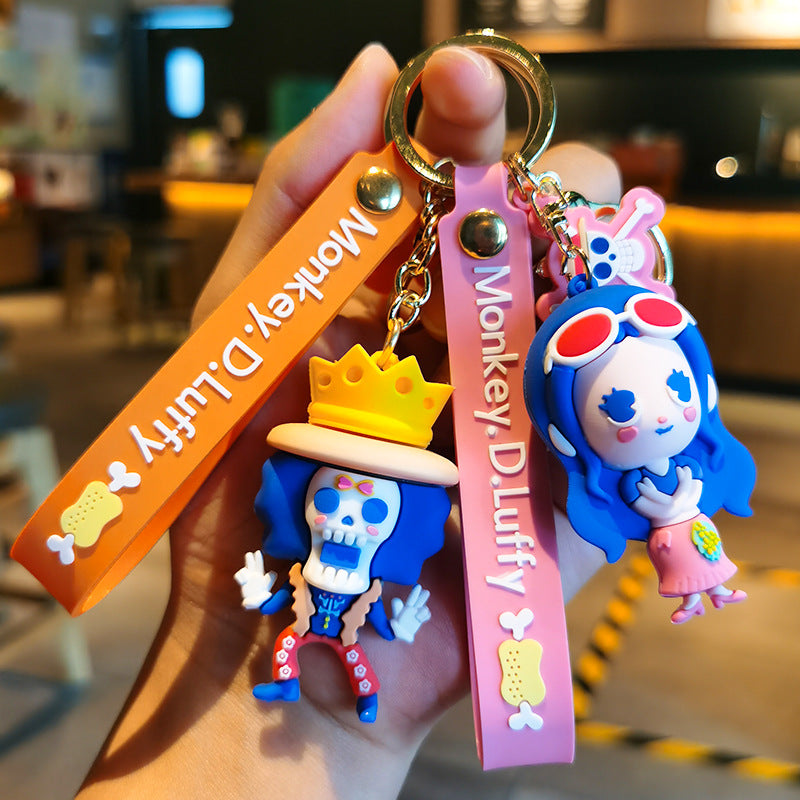 Keychains Hardware PVC One Piece Cartoon(M) MIC-YMeng013