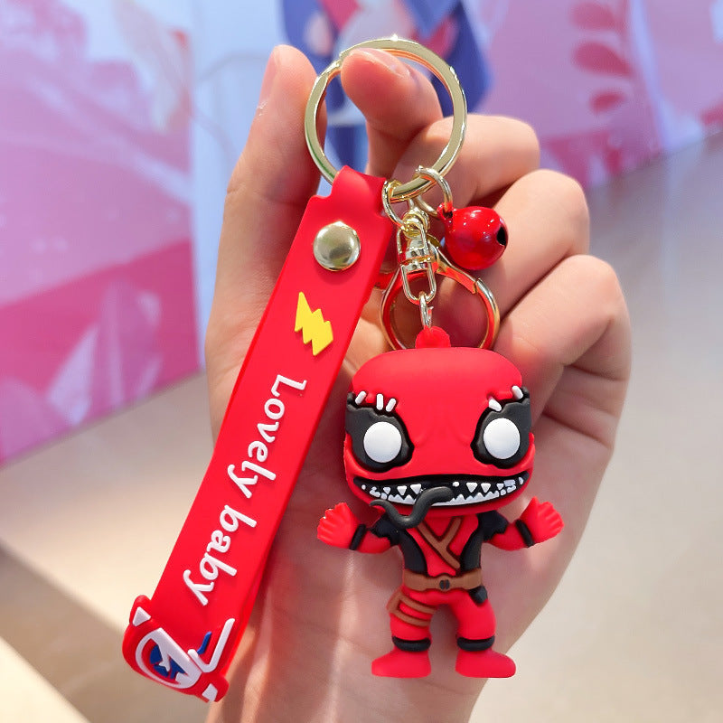 keychain pvc cartoon pendant car bag pendant FeiRun088