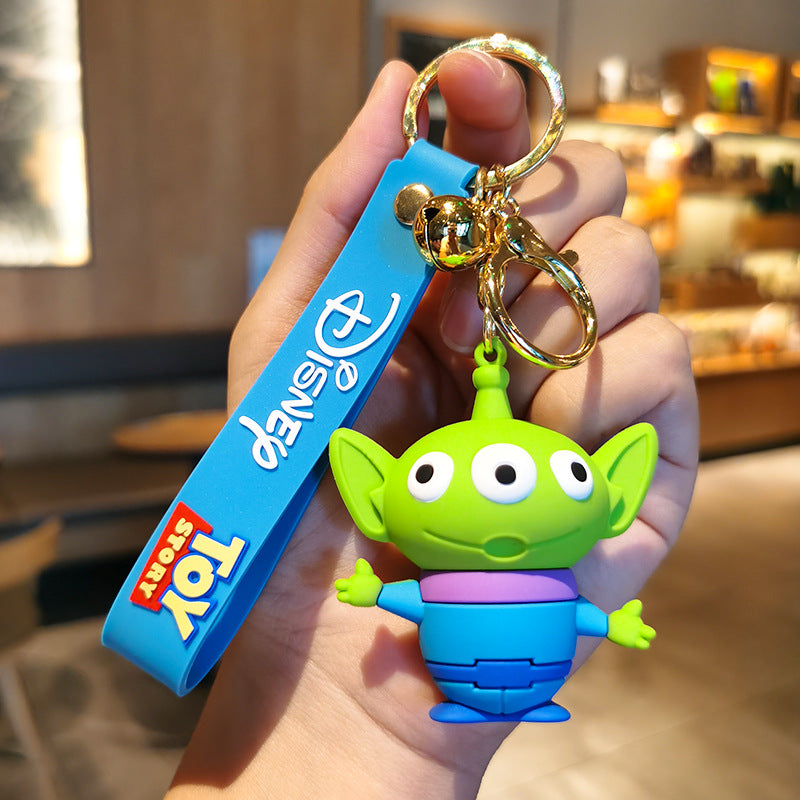 Keychain Silicone Cute Cartoon Doll Pendant (M) MIC-YMeng016