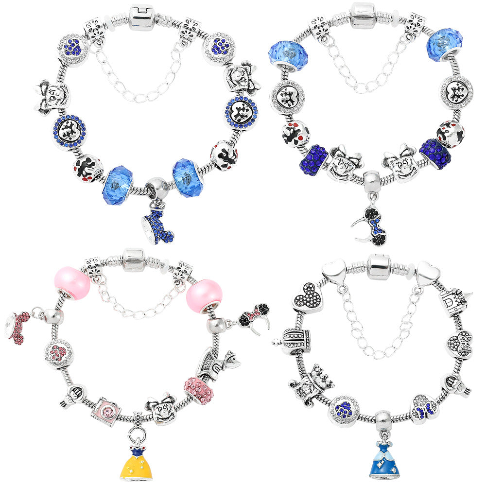 Alloy cartoon anime series bracelet (Minimo de Compra 4) MIC-BoS007