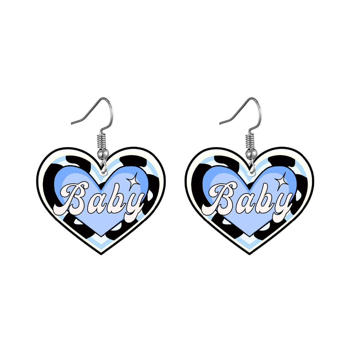 Acrylic tassel butterfly earrings (Minimo de compra 2) MYA-YiD024