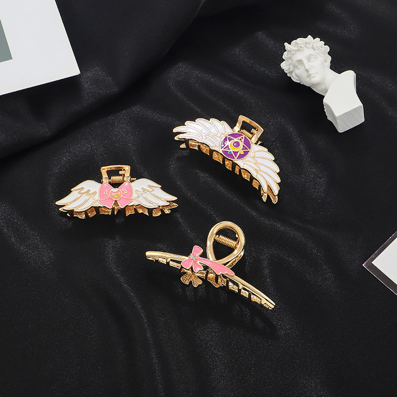 Alloy cute cartoon hair clip (Minimo de compra 2) MIC-YunX019