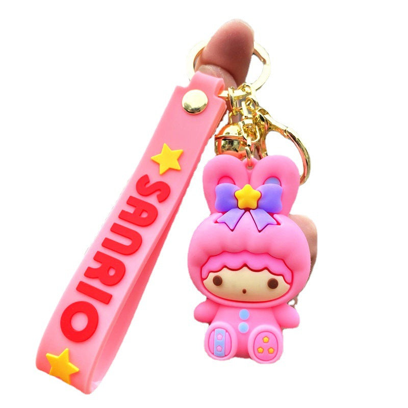 PVC new cartoon doll keychain MIC-YiM006