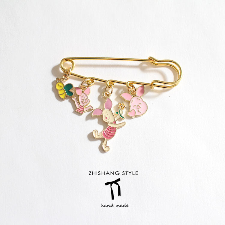 Alloy Bear brooch (Minimo de Compra 2) MIC-ShangS019