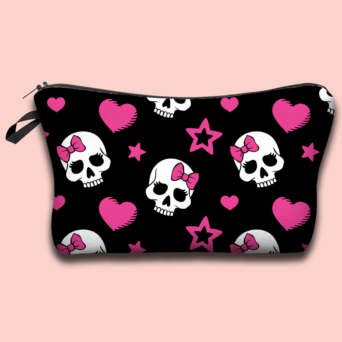 Polyester Skull Printing Makeup Bag (Minimo de Compra 2) MYA-QB002