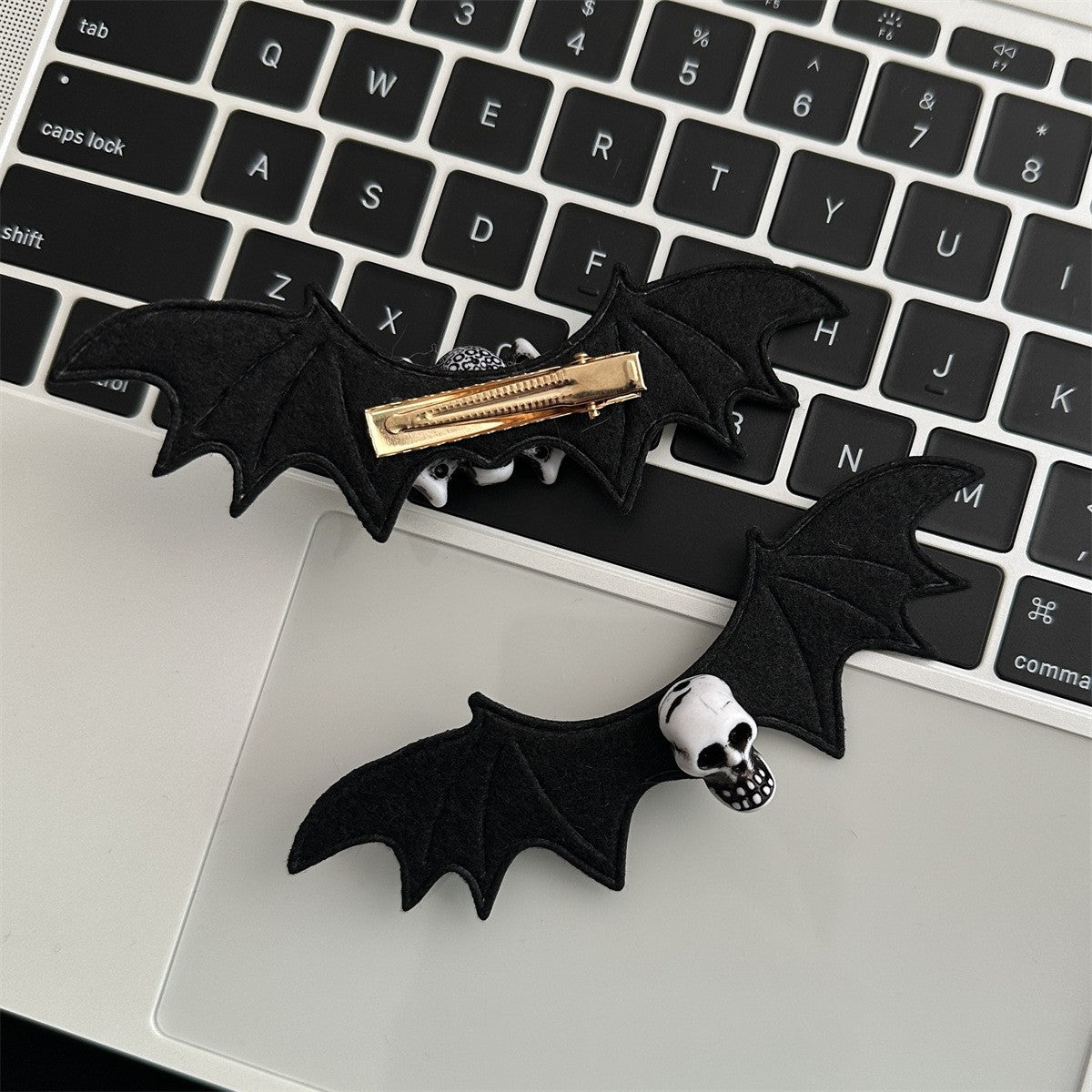 Plastic Halloween Bat Devil Wing Hair Clip (Minimo de Compra 2) MIC-ShiM004