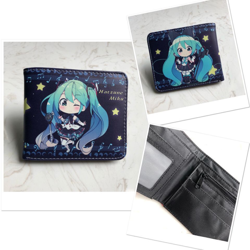 PU cartoon anime short zipper wallet MIC-ChangY008