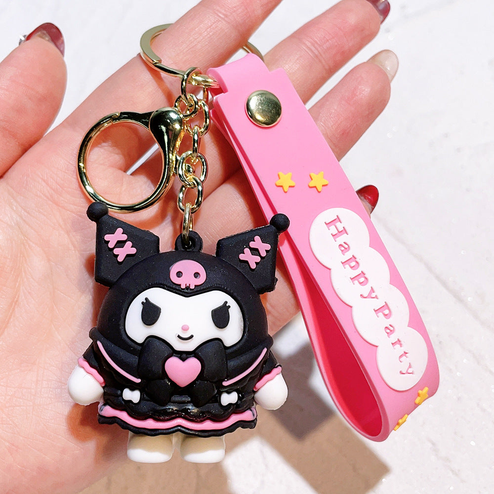 PVC cartoon cute pet cute keychain MIC-QiC037