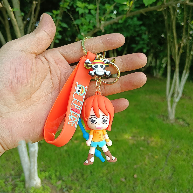 PVC cute cartoon keychain （Minimo de compra 3） MYA-YiC009