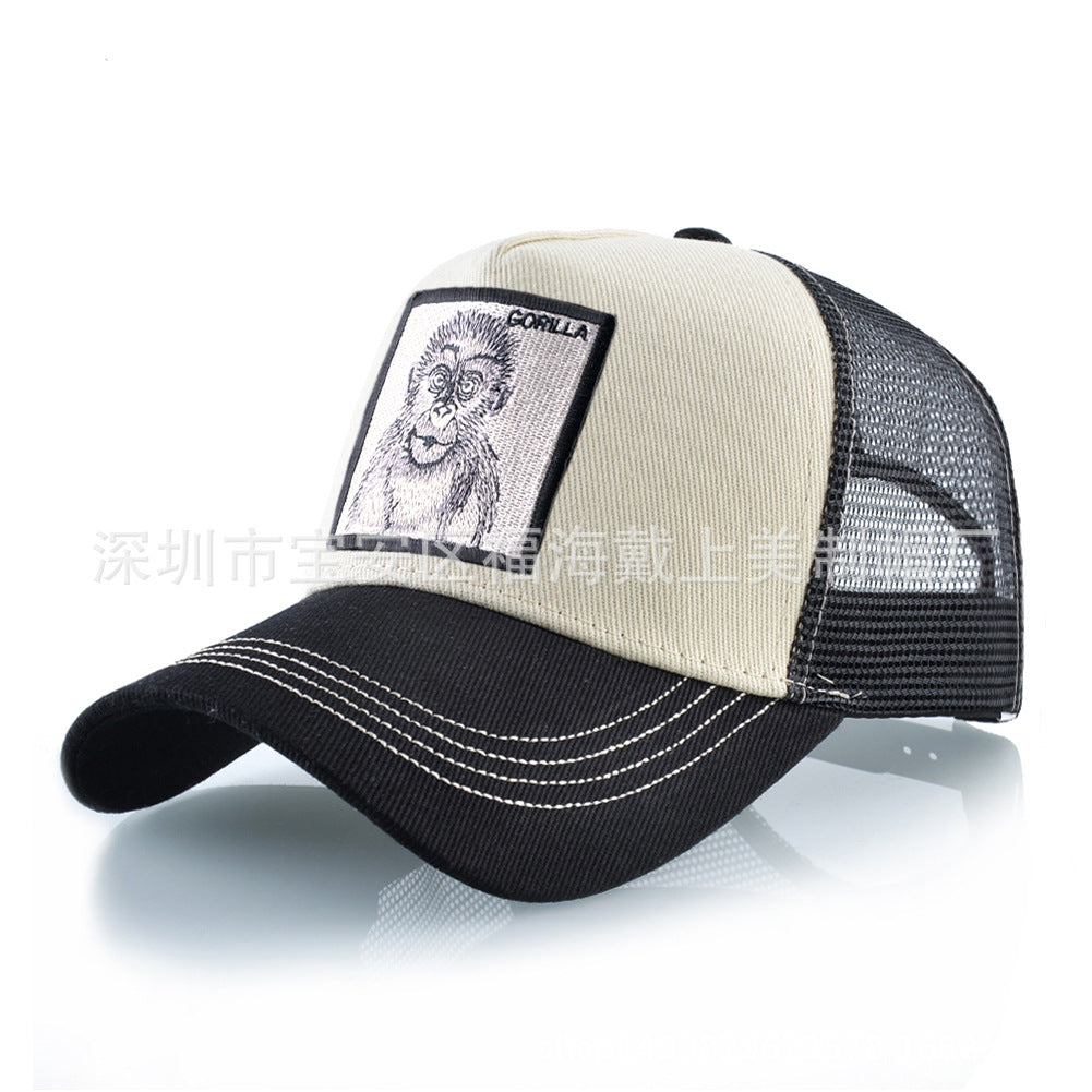 Nylon embroidered animal Baseball cap MYA-DSM013