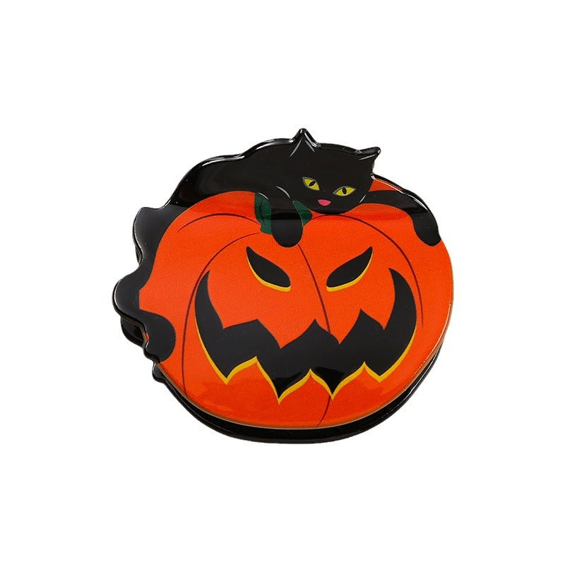 Plastic Halloween Pumpkin Ghost Hair Clip (Minimo de Compra 2) MIC-SanE004