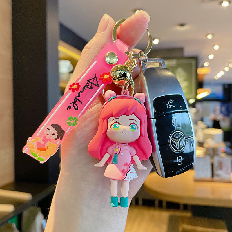 PVC anime Girl Key Chain MIC-JinG009