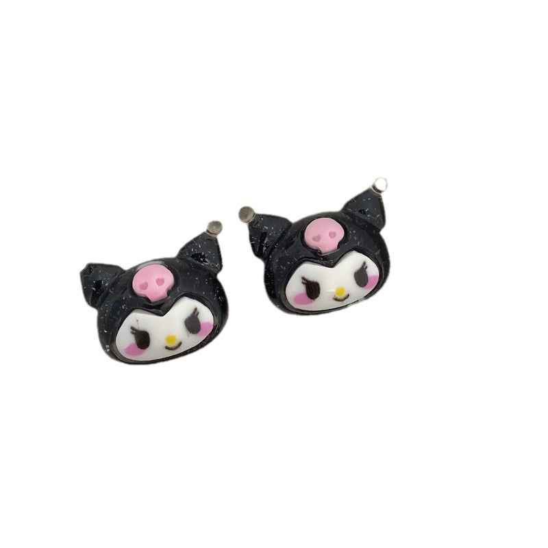 Resin cartoon cute earrings (Minimo de Compra 2) MIC-JiX051