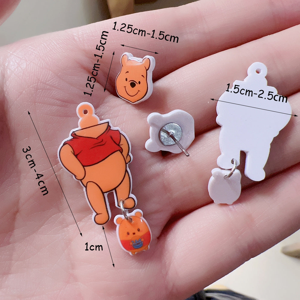 cartoon  acrylic earrings MIC-ES-XiangL083