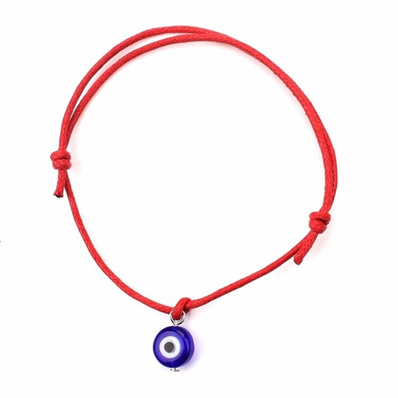 Copper Devil's Eye Braided Red Rope Bracelet  Minimo de compra 2 MIC-BaiD012