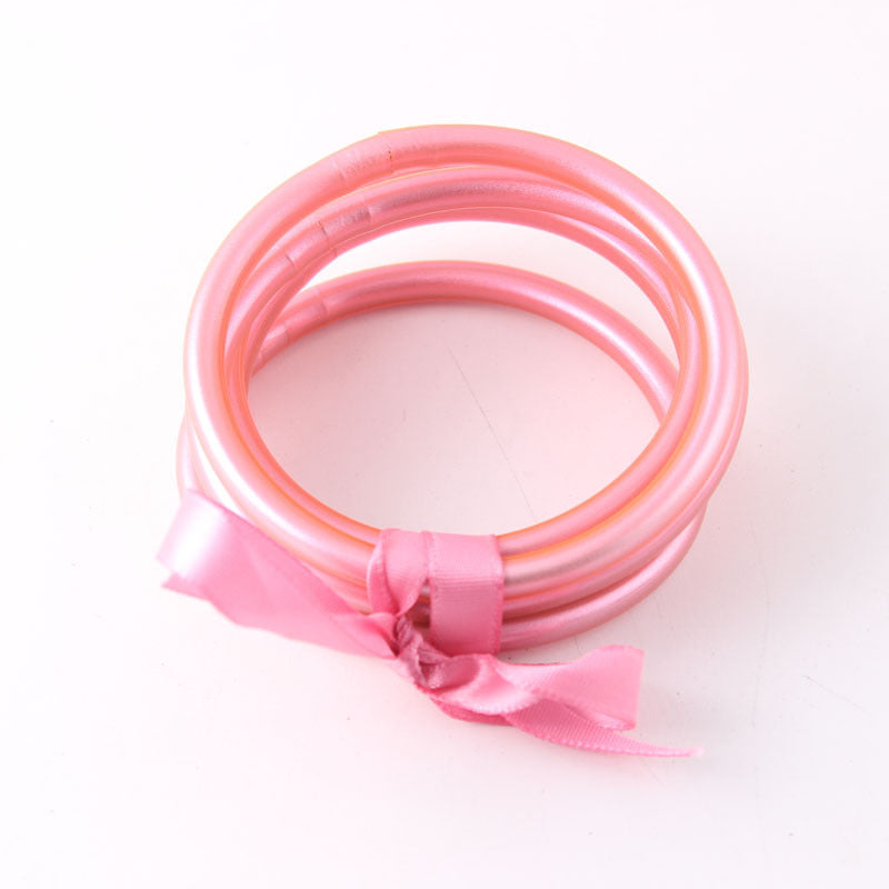 PVC silicone rice bead series bracelet (Minimo de Compra 2) MIC-ShangC004