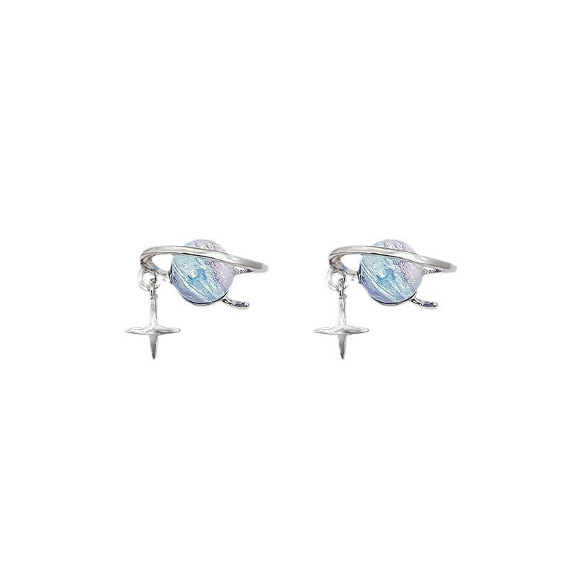 Alloy Planet Fantasy Planet Earrings MIC-HuaY004