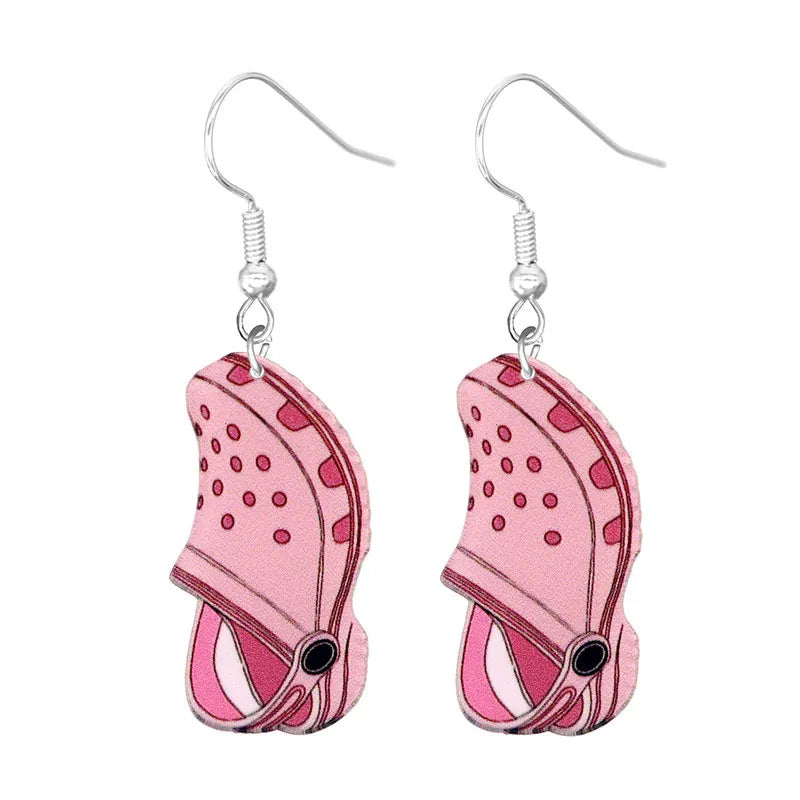 Acrylic cartoon crab earrings (Minimo de Compra 10)  MIC-YuQ006