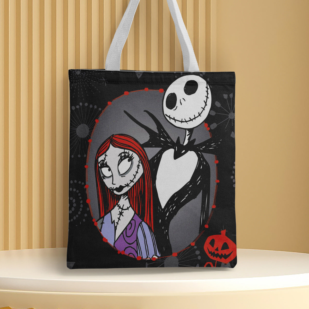 Polyester Halloween canvas shoulder bag (Minimo de Compra 2) MYA-QB010