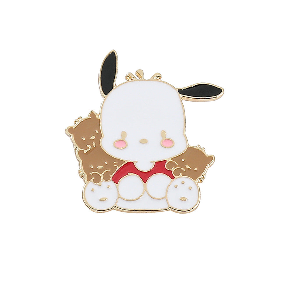 Alloy cartoon cute brooch (Minimo de compra 2) MIC-ZhuoL007