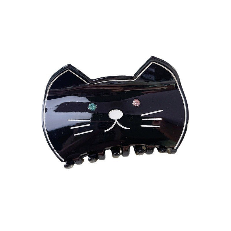 Plastic new cartoon cat acetate hair clip MYA-YHJ001