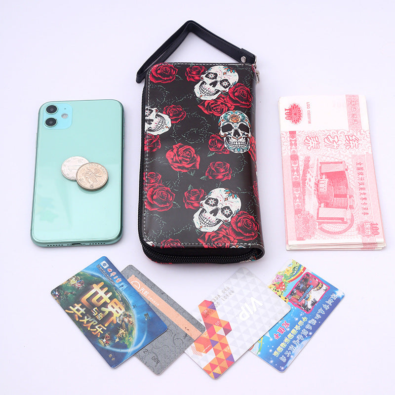 PU Funny Skull Wallet MIC-MaoM008