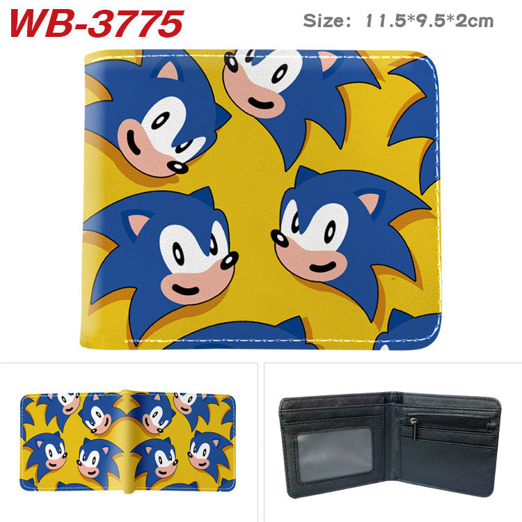 Cartoon pu leather half fold two fold character wallet MIC-ManC006