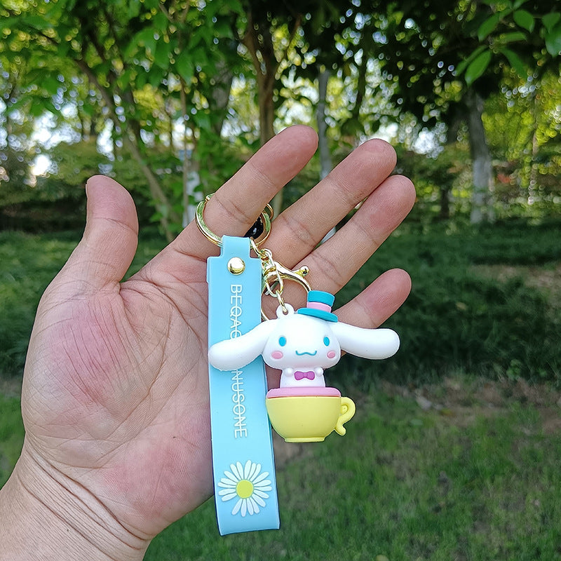 PVC cute cartoon keychain （Minimo de compra 3） MIC-YiC002