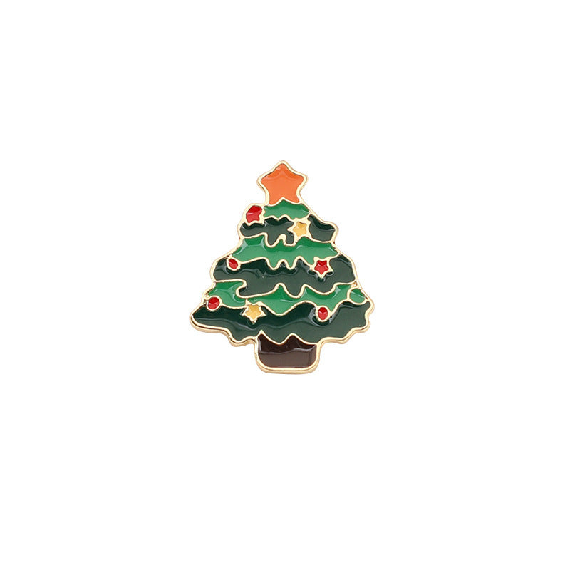 Alloy Christmas cartoon brooch (Minimo de Compra 2) MYA-WeiD003