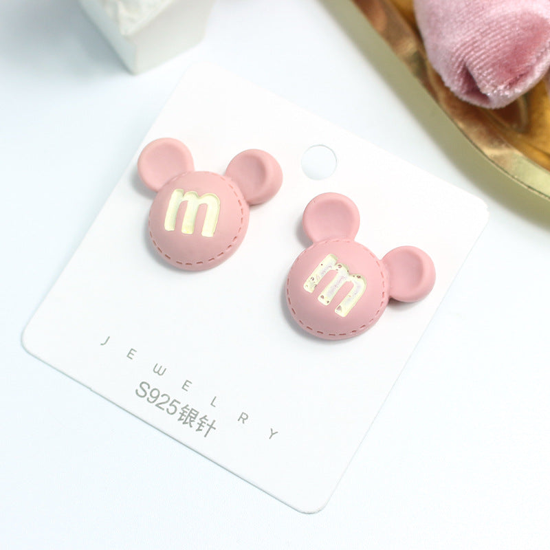 Acrylic cute cartoon earrings  (Minimo de Compra 2) MYA-PingH031