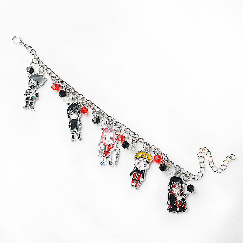 Alloy cartoon character combination bracelet MYA-AiWen008