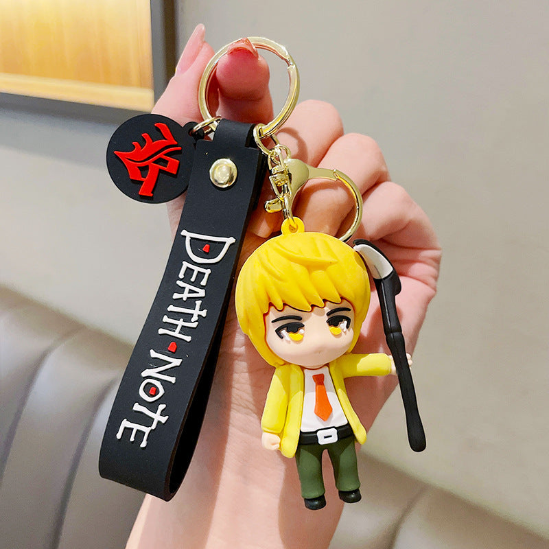 PVC death diary doll keychain MIC-MLZ009