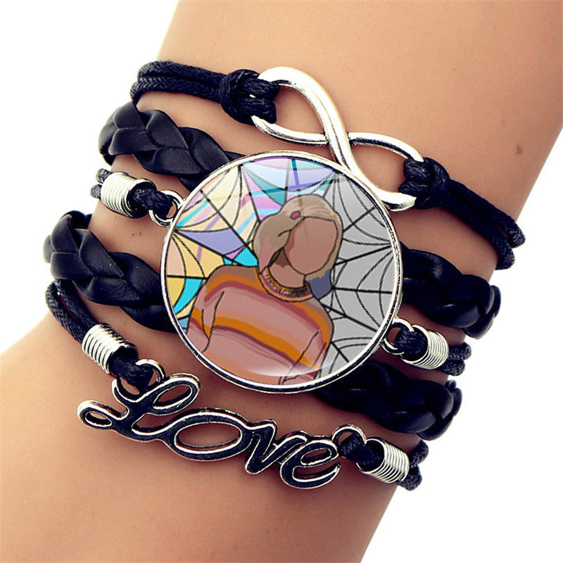 alloy vintage woven bracelets MIC-BT-JiaY006