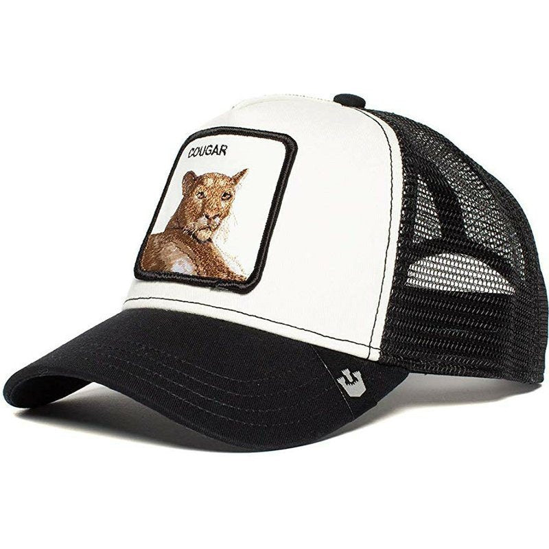 Cotton cartoon black leopard rooster Baseball cap MYA-JingK014