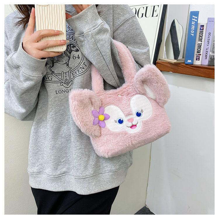 PU plush toy change shoulder bag MIC-SanL014