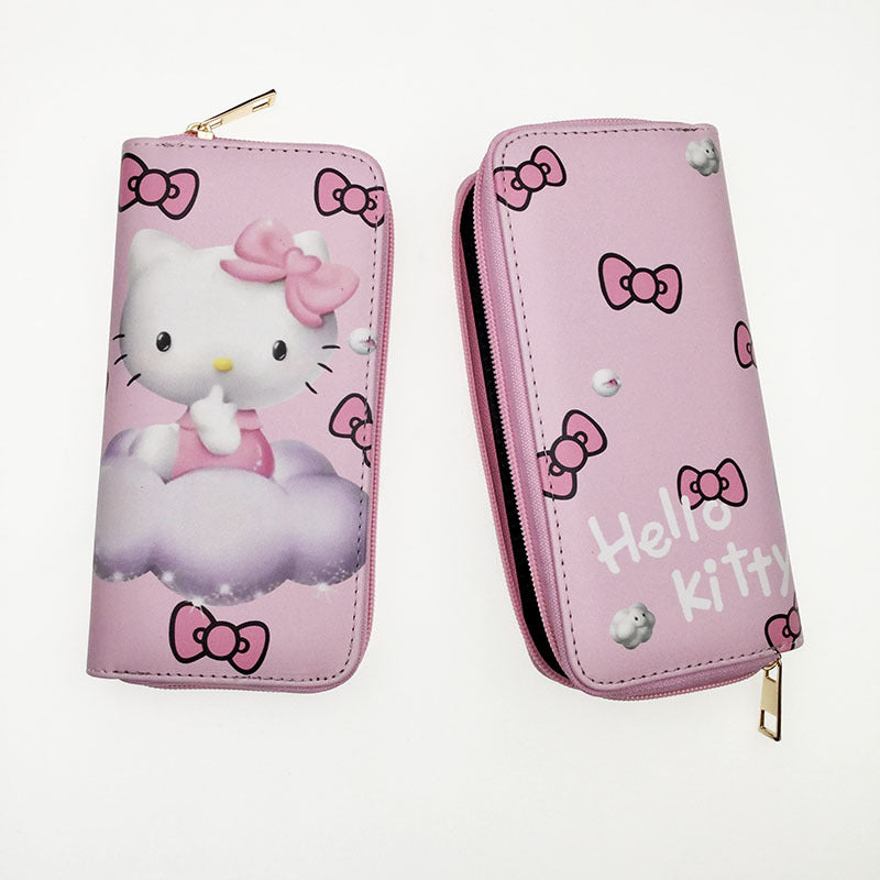 PU cartoon anime short zipper wallet MIC-ChangY014