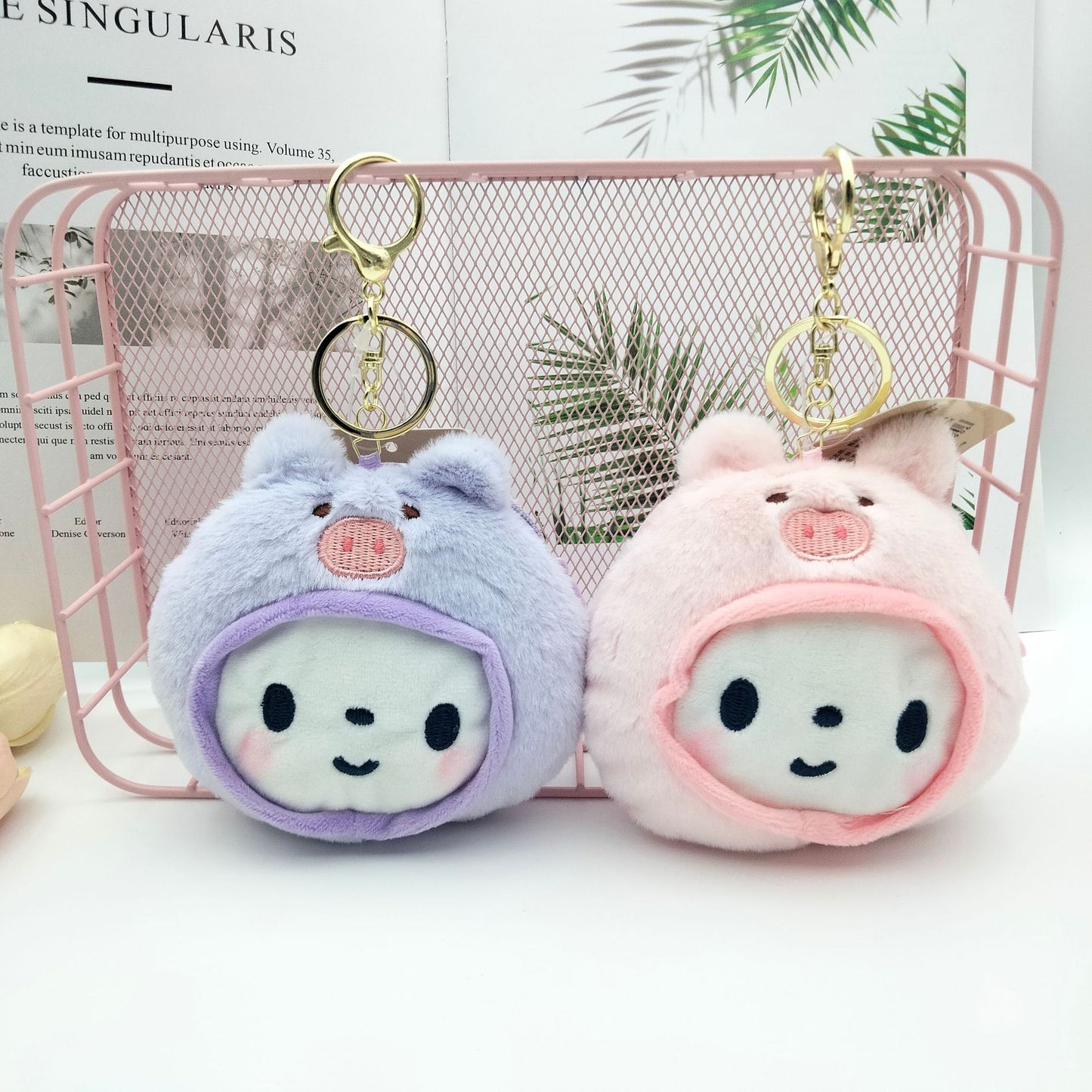 Plush Disguised Piglet Zero Wallet (Minimo de compra 3) MIC-YuM001