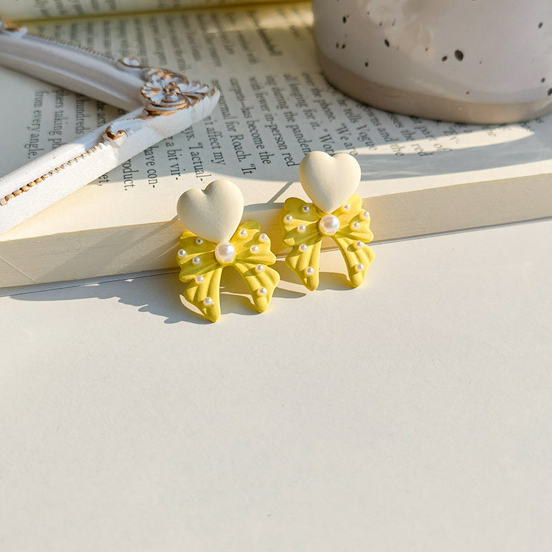 Alloy Candy Flower Earrings MIC-JiuY022