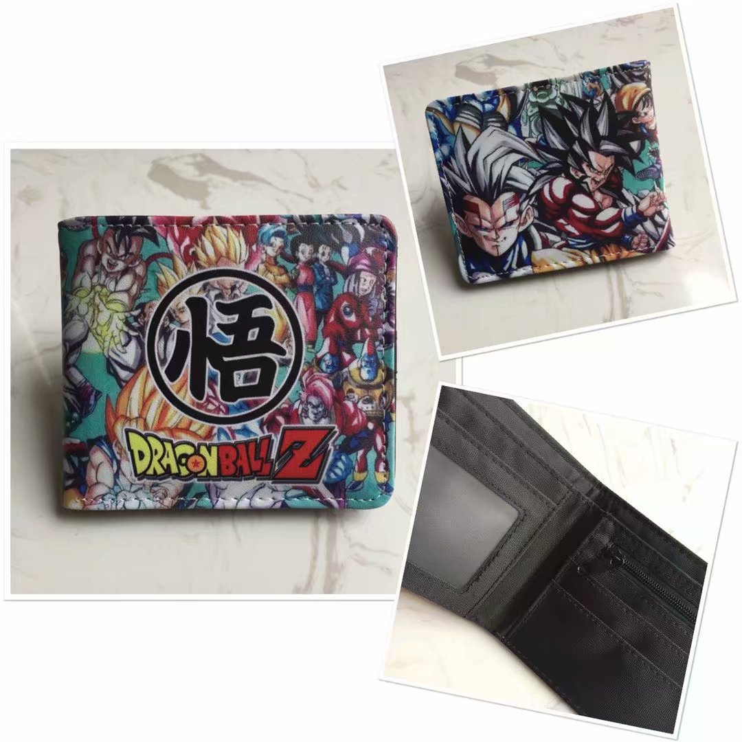 PU Seven Dragon Ball Short Wallet MIC-HaoJ010